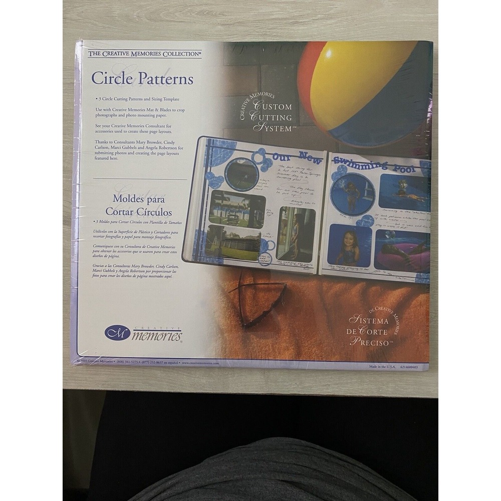 Creative Memories 3‎ Circle Cutting Patterns Cutting System